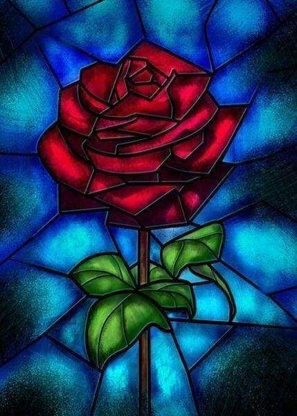 Diamond Painting - Mosaico Rosa Diamond Painting