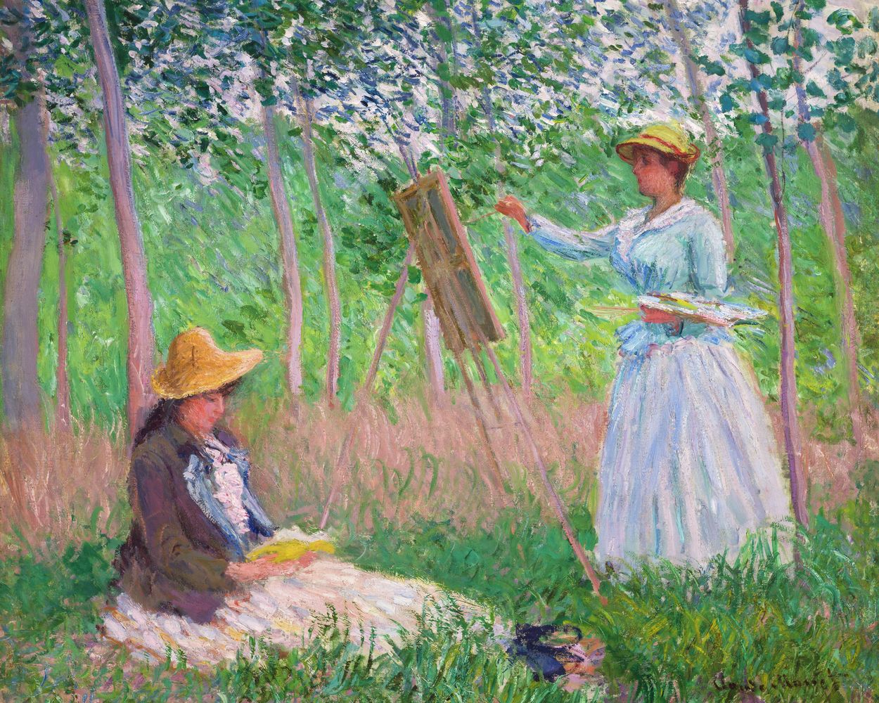 Diamond Painting - Nel bosco a Giverny, Monet Diamond Painting kit diamond painting