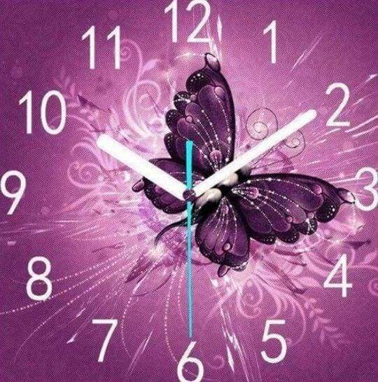 Diamond Painting - Orologio E Farfalle Diamond Painting kit diamond painting