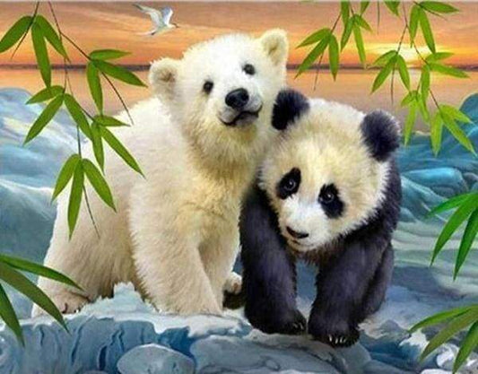 Diamond Painting - Orso E Panda Diamond Painting