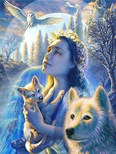 Diamond Painting - Principessa Degli Animali Diamond Painting