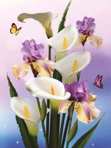 Diamond Painting - Profumi E Iris Diamond Painting