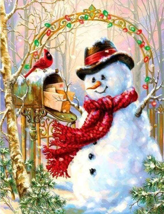 Diamond Painting - Pupazzo Di Neve Diamond Painting