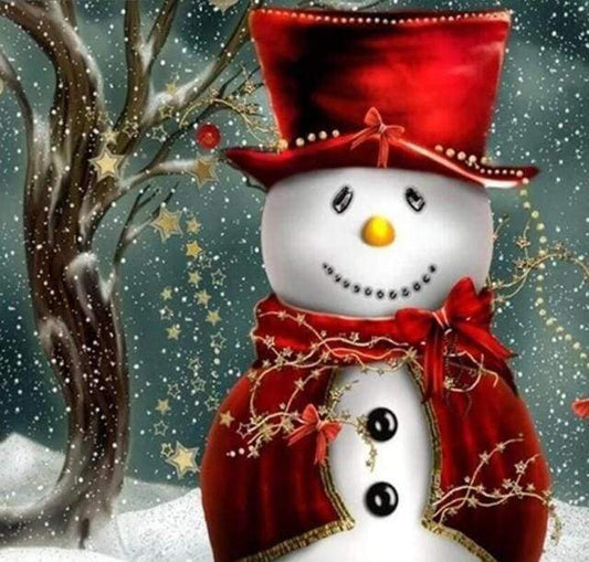 Diamond Painting - Pupazzo Di Neve Sorridente Diamond Painting kit diamond painting