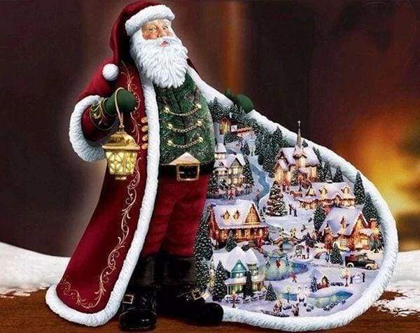 Diamond Painting - Regali Di Babbo Natale Diamond Painting