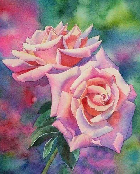 Diamond Painting - Rose In Fiore Diamond Painting