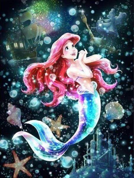Diamond Painting - Sirena E Bolle Diamond Painting