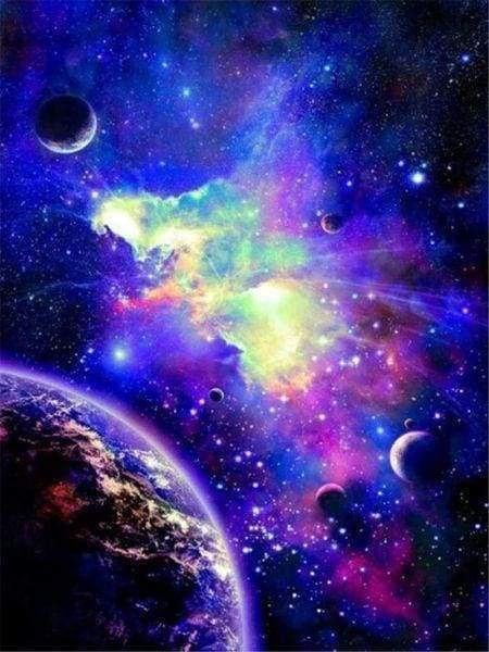 Diamond Painting - Sistema Solare Diamond Painting