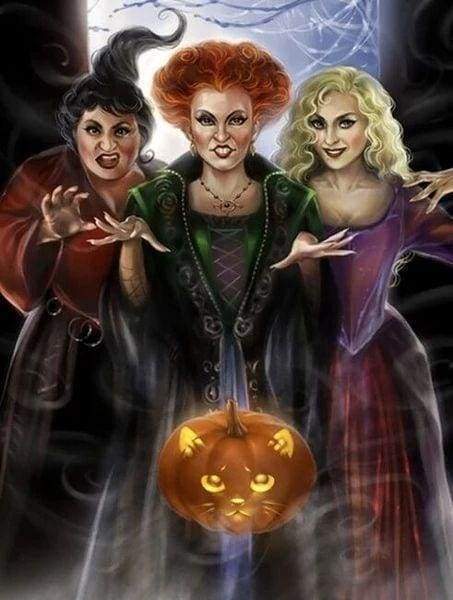 Diamond Painting - Streghe Di Halloween Diamond Painting kit diamond painting