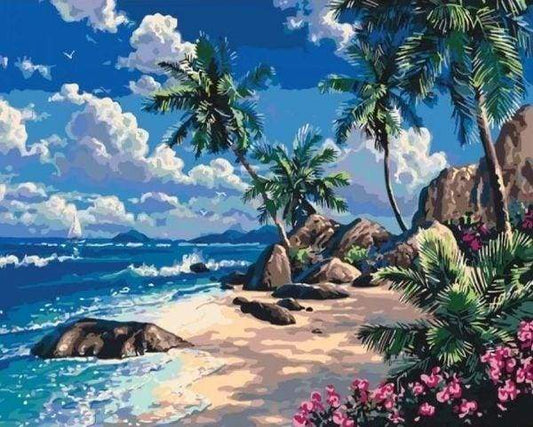 Diamond Painting - Sulla Spiaggia Diamond Painting