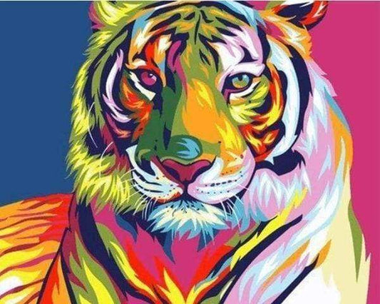 Diamond Painting - Tigre Colorata Diamond Painting