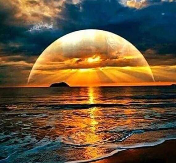 Diamond Painting - Tramonto In Mare Diamond Painting