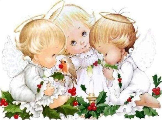 Diamond Painting - Tre Angeli Diamond Painting