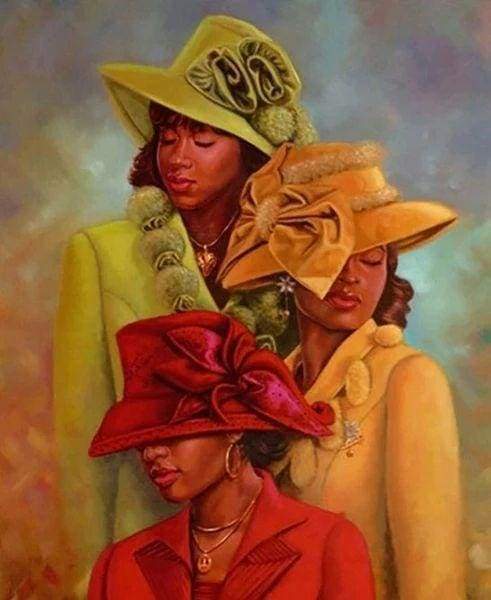 Diamond Painting - Tre Donne Diamond Painting