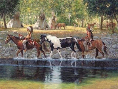 Diamond Painting - Tribù Indiana Diamond Painting