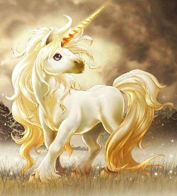 Diamond Painting - Unicorno Bianco Diamond Painting