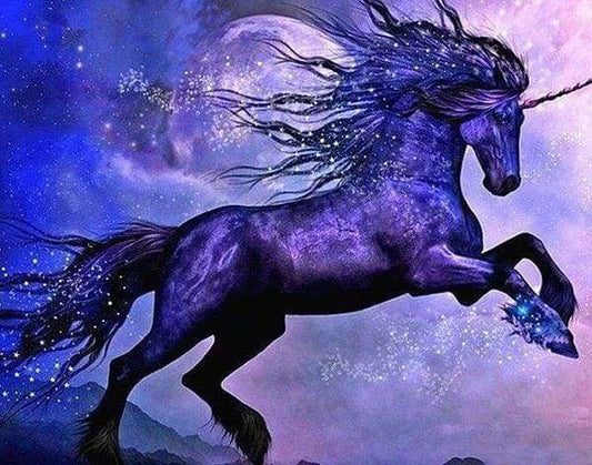 Diamond Painting - Unicorno Scintillante Diamond Painting