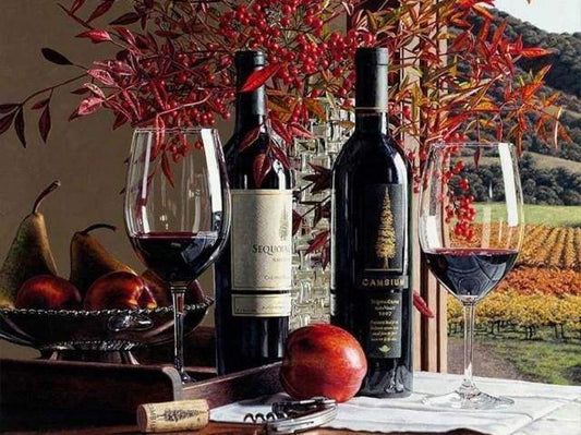 Diamond Painting - Vino Rosso Diamond Painting