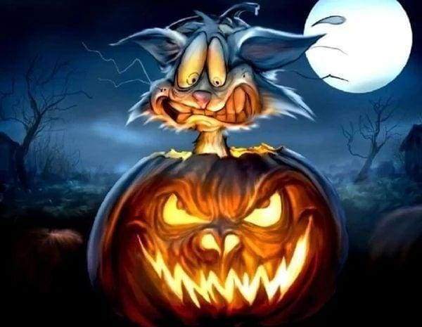 Diamond Painting - Zucca Di Halloween Diamond Painting