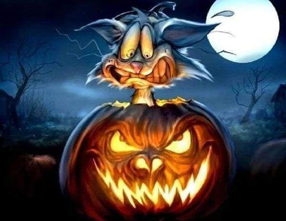 Diamond Painting - Zucca Di Halloween Diamond Painting