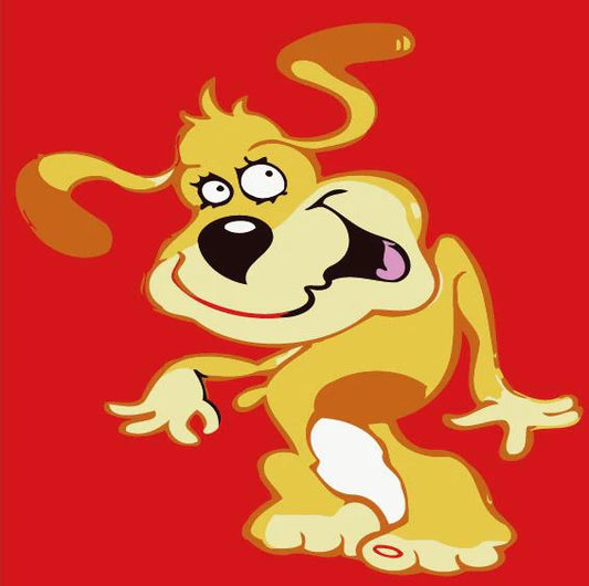 Dipingere con i numeri Bambini - Cane Che Balla Diamond Painting | Seos Shop ®