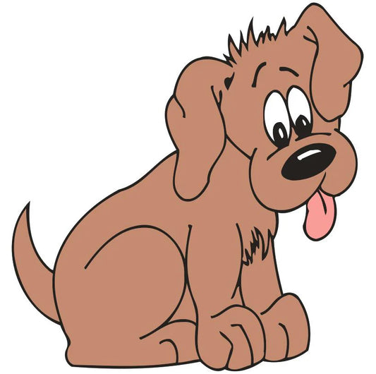 Dipingere con i numeri Bambini - Cane Marrone Diamond Painting | Seos Shop ®