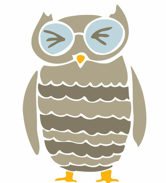 Dipingere con i numeri Bambini - Gufo Grazioso Diamond Painting | Seos Shop ®