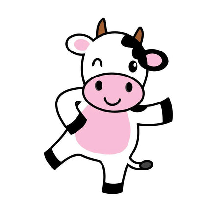 Dipingere con i numeri Bambini - La Mucca Danzante Diamond Painting | Seos Shop ®