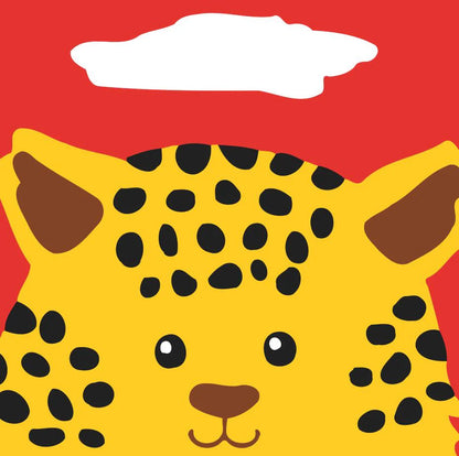 Dipingere con i numeri Bambini - Leopardo Diamond Painting | Seos Shop ®