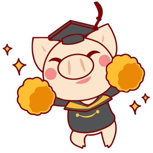 Dipingere con i numeri Bambini - Maiale Pon-Pon Diamond Painting | Seos Shop ®