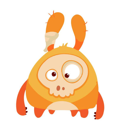 Dipingere con i numeri Bambini - Mostro Pazzo Diamond Painting | Seos Shop ®