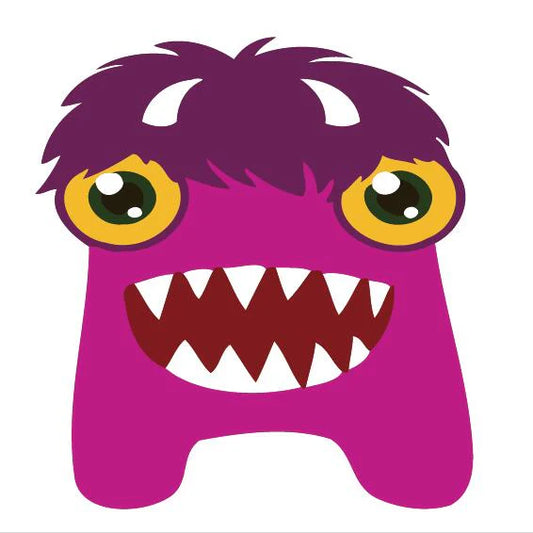 Dipingere con i numeri Bambini - Mostro Viola Diamond Painting | Seos Shop ®