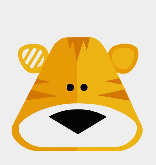 Dipingere con i numeri Bambini - Piccola Tigre Diamond Painting