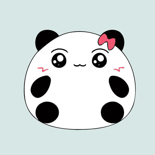 Dipingere con i numeri Bambini - Piccolo Panda Diamond Painting | Seos Shop ®