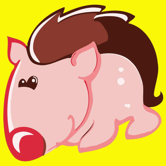 Dipingere con i numeri Bambini - Riccio Rosa Diamond Painting | Seos Shop ®