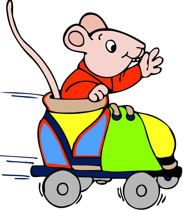 Dipingere con i numeri Bambini - Topino Sulla Strada Diamond Painting | Seos Shop ®