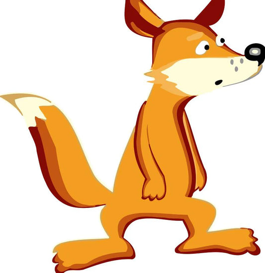 Dipingere con i numeri Bambini - Volpe Arancione Diamond Painting | Seos Shop ®