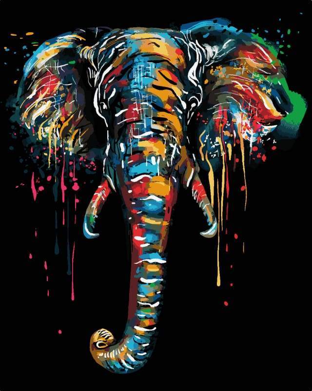 Dipinto Di Elefante Diamond Painting
