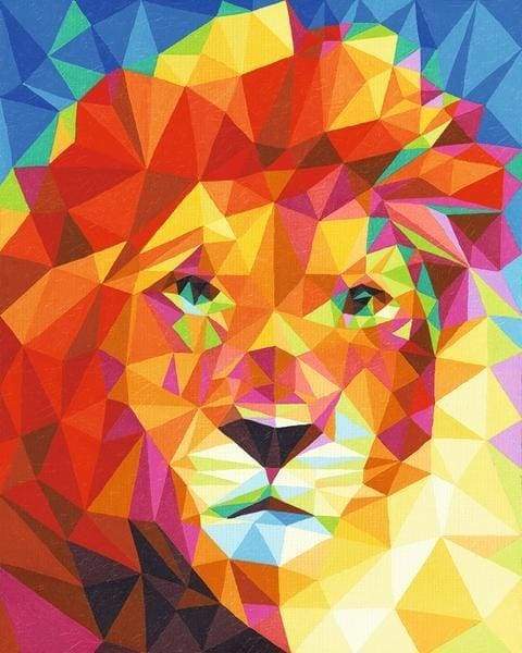 Disegno Di Grande Leone Diamond Painting