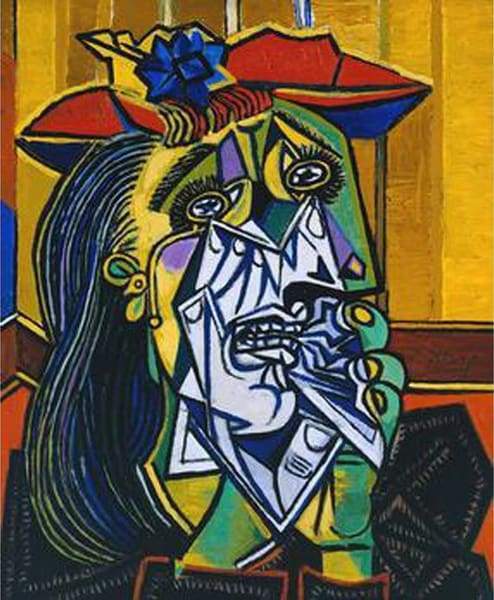 Donna Che Piange Diamond Painting