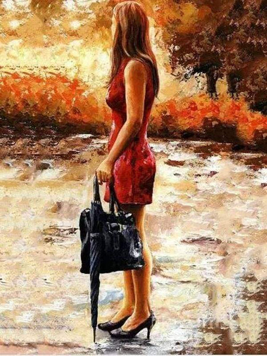 Donna Con Stile Diamond Painting