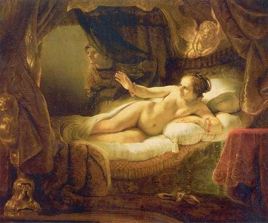 Donna Nel Suo Letto Diamond Painting