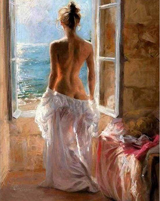 Donna Nuda E Sole Diamond Painting