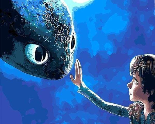 Dragon Training Diamond Painting