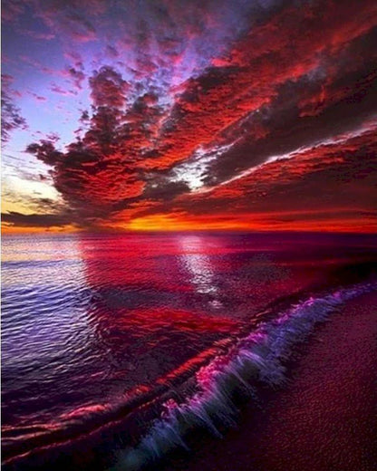 Esplosione di colore in cielo Diamond Painting | Seos Shop ®