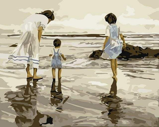 Famiglia E Mare Diamond Painting