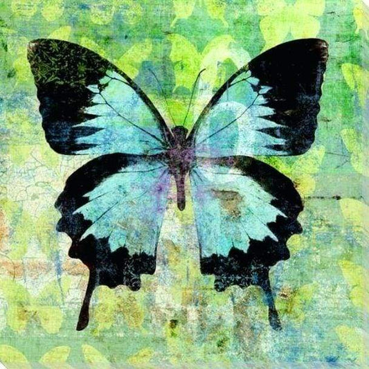 Farfalla Verde E Nera Diamond Painting