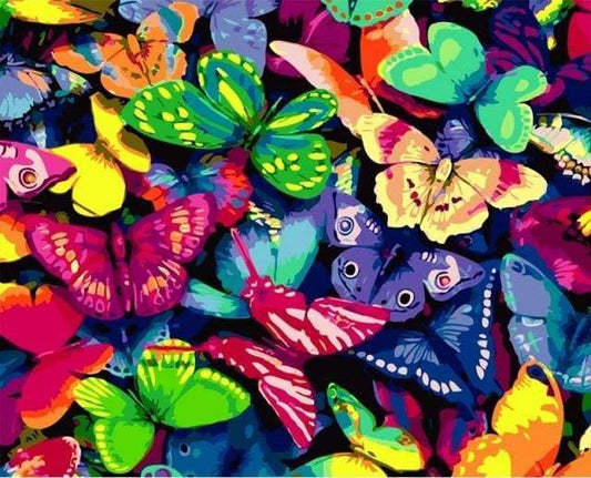 Farfalle Colorate Diamond Painting