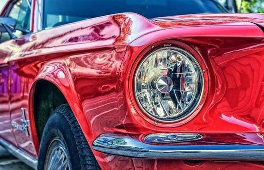 Faro Rosso Dell'Automobile Diamond Painting