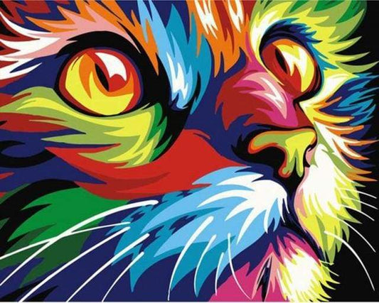 Felino Pop Art Diamond Painting